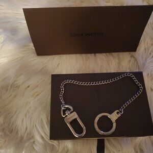 Louis Vuitton 12" Silver Purse Chain (Purchased Direct from Louis Vuitton)